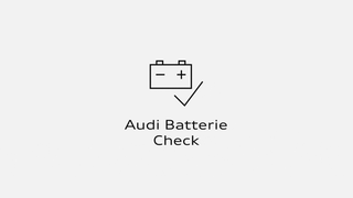 Audi Batterie Check Logo